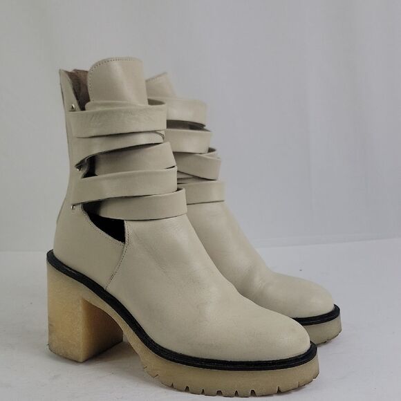 Free People Jesse Womens Cutout Boot - Picture 2 of 11